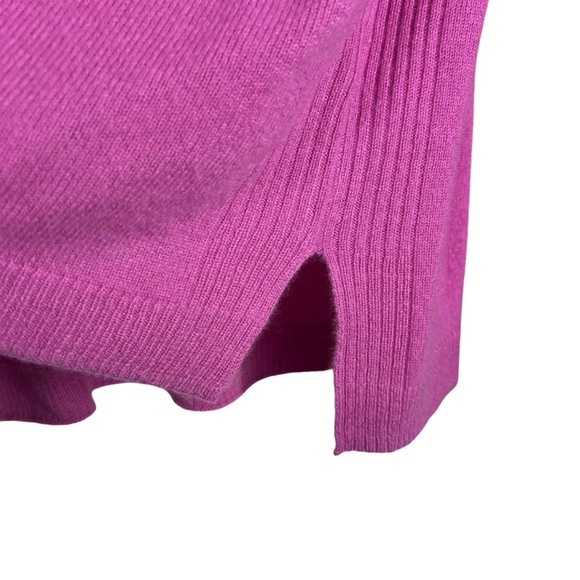 SPLENDID Collection Pink Cashmere Long Sleeve Crewneck Medium - Picture 8 of 9